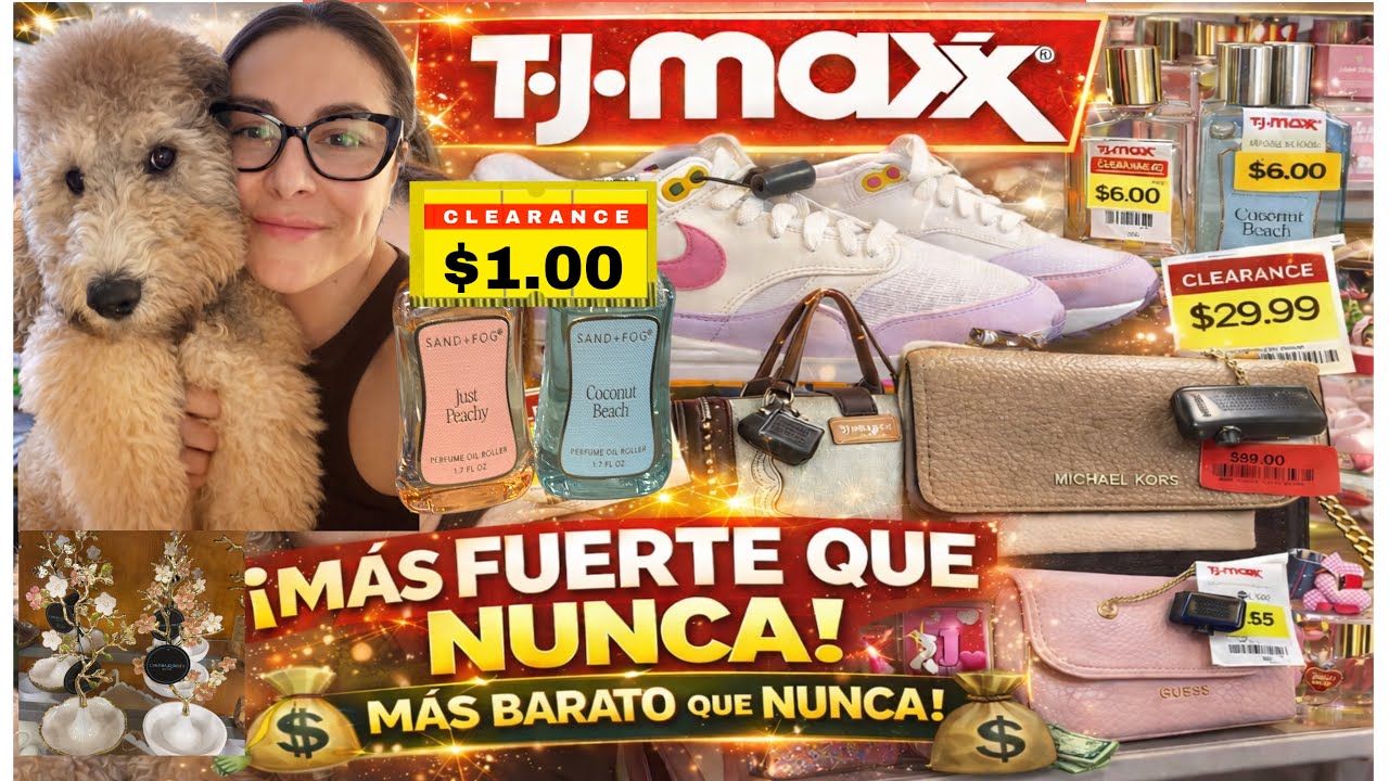 TJMAXX❗️MAs fuerte y barato que nunca😱Esta tienda es la mejor de USA. La mas BARATA🔥