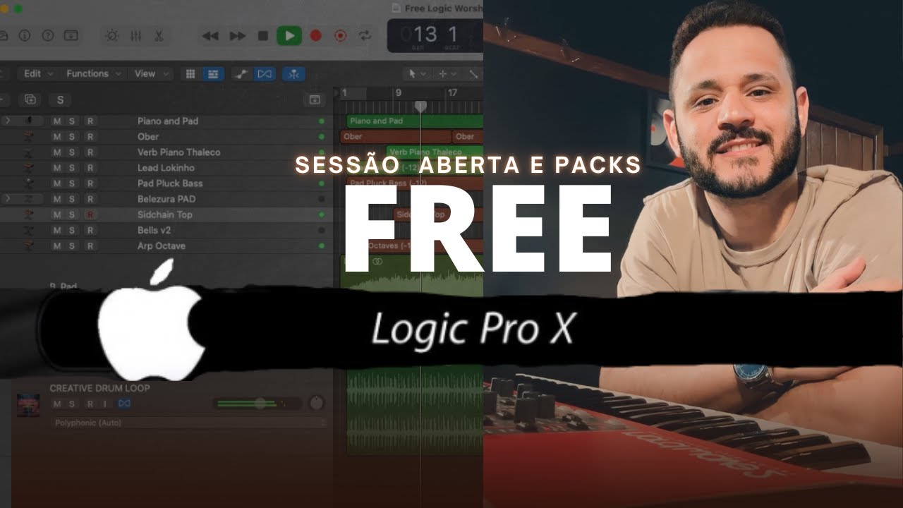 PACK DE PRESETS - LOGIC PRO  - GRATIS WORSHIP FREE - DOWN NA DESCRIÇÃO