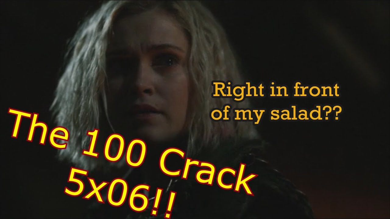 The 100 crack 5x06 HUMOR (+Bellarke)