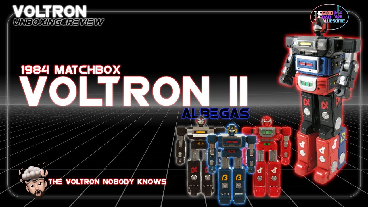Vintage Matchbox 1983 Voltron II Albegas Review - The Voltron Nobody Knows...
