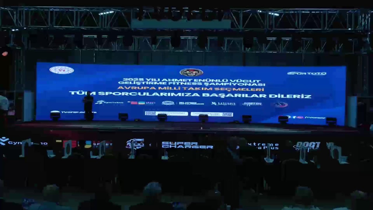 2025 YILI AHMET ENÜNLÜ VÜCUT GELİŞTİRME VE FİTNES ŞAMPİYONASI - AVRUPA MİLLİ TAKIM SEÇMELERİ - 2