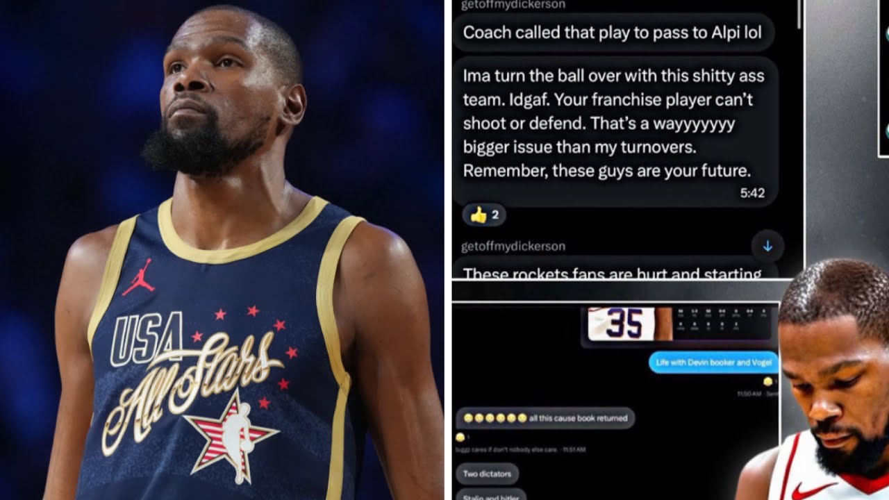 KD RESPONDS TO BURNER ACCOUNT BEING LEAKED THAT EXPOSED HIM BASHING HIS TEAMMATES & FORMER TEAMMATES