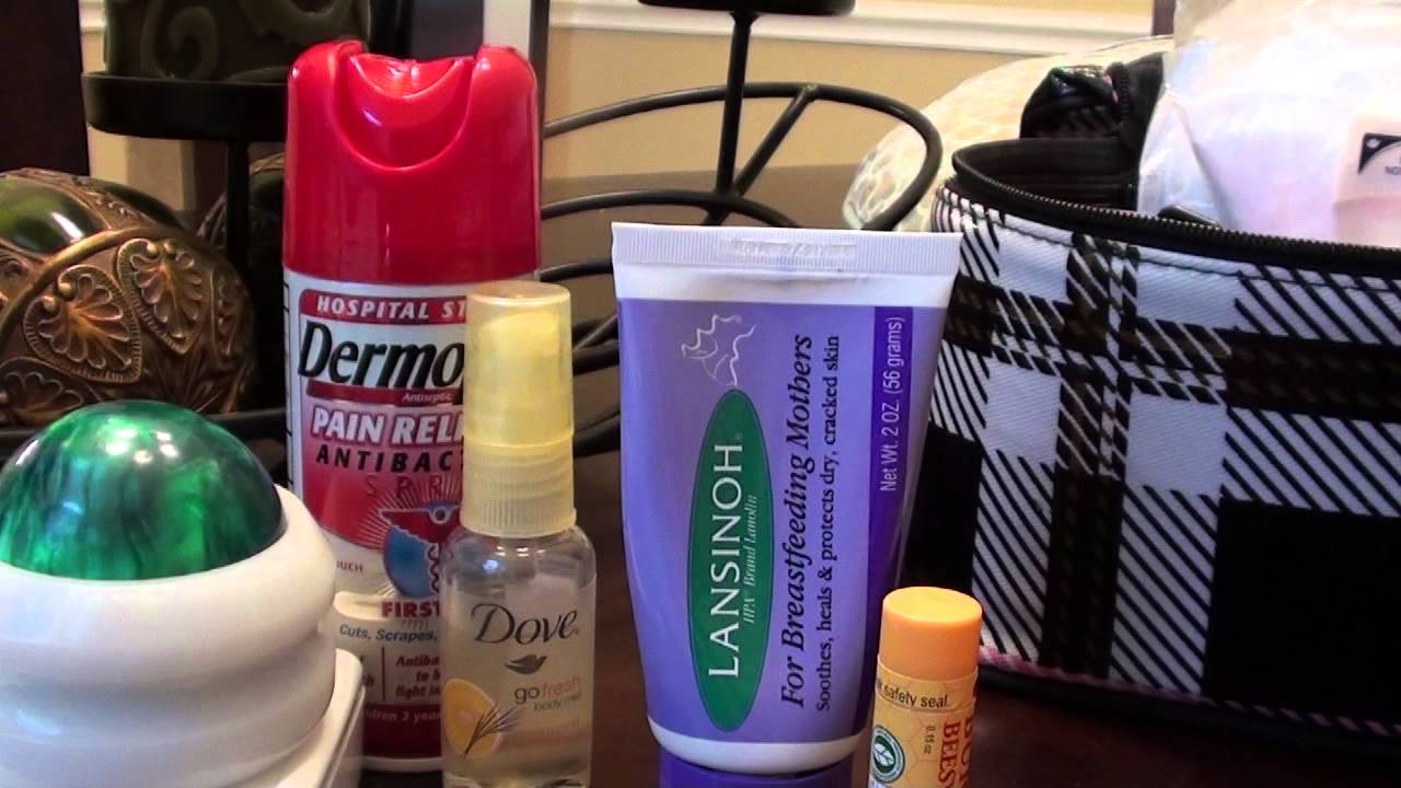 Hospital Bag: The Mom Stuff!