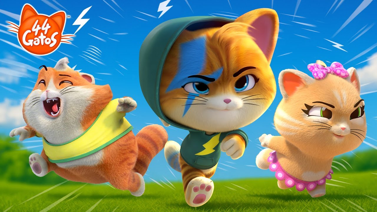 44 Gatos | ¿Quién es el gato más rápido? | ¡Recopilación de carreras y competiciones impresionantes!