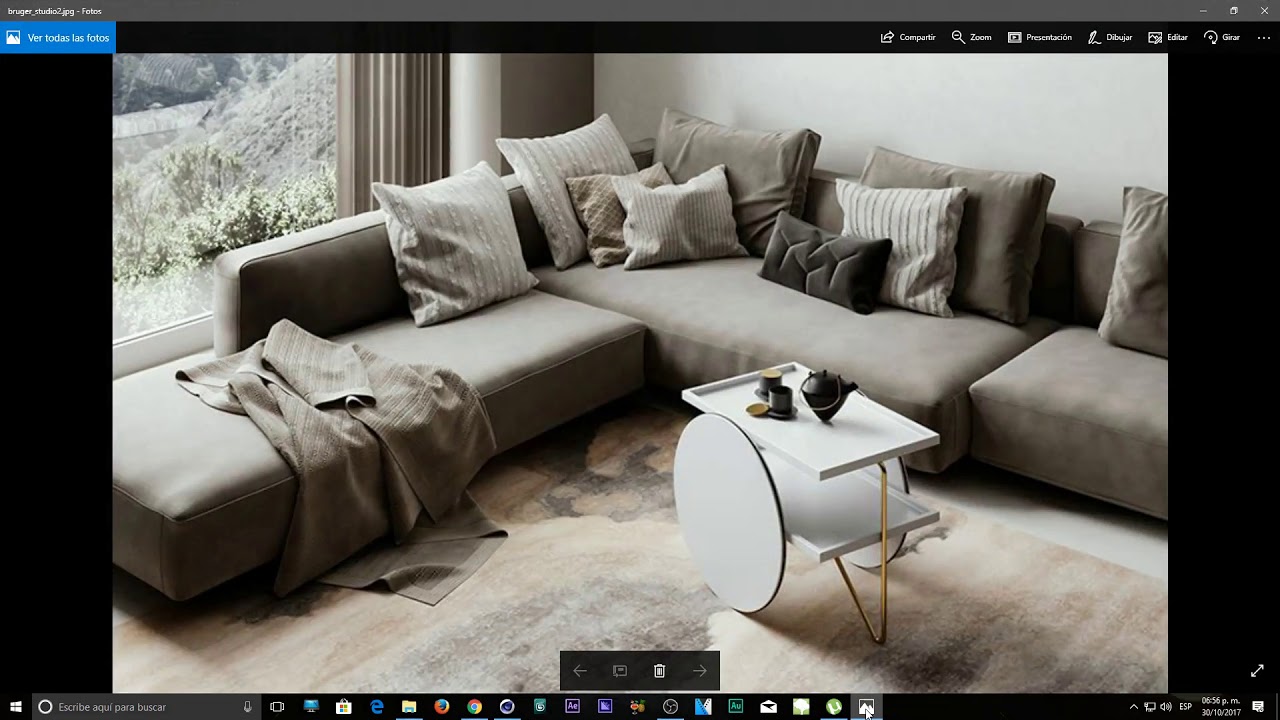Interior 3D con Vray y C4D: Nivel Fácil (Modelado 3D). vídeo 06.
