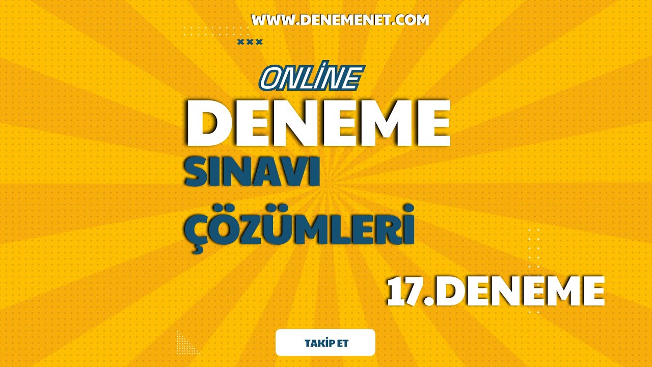 17. Coğrafya Branş Deneme Çözümleri