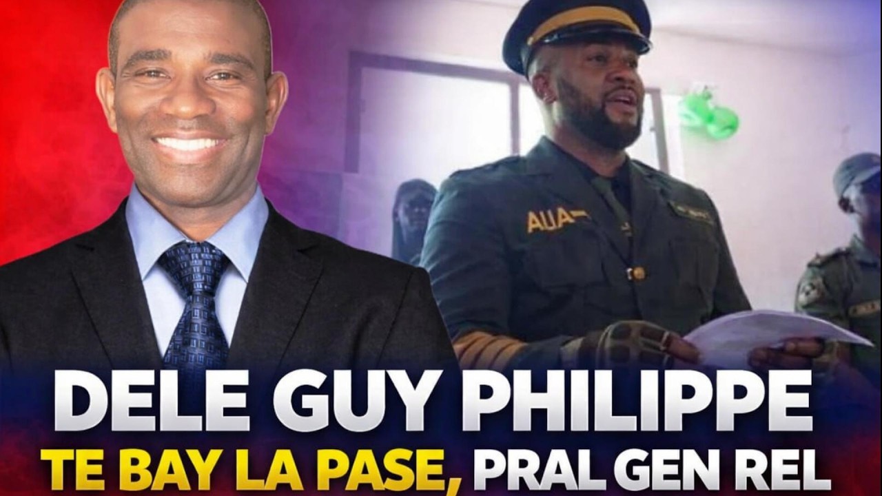 MEN PRÈV YO..DÈLE 3 JOU GUY PHILIPPE TE BAY LA PASE..KIYÈS BSAP KI MANJE LAJAN AN?/Esdras