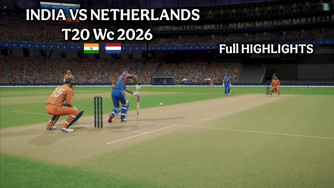 India vs Netherlands | T20 World Cup 2026 Full Match Highlights