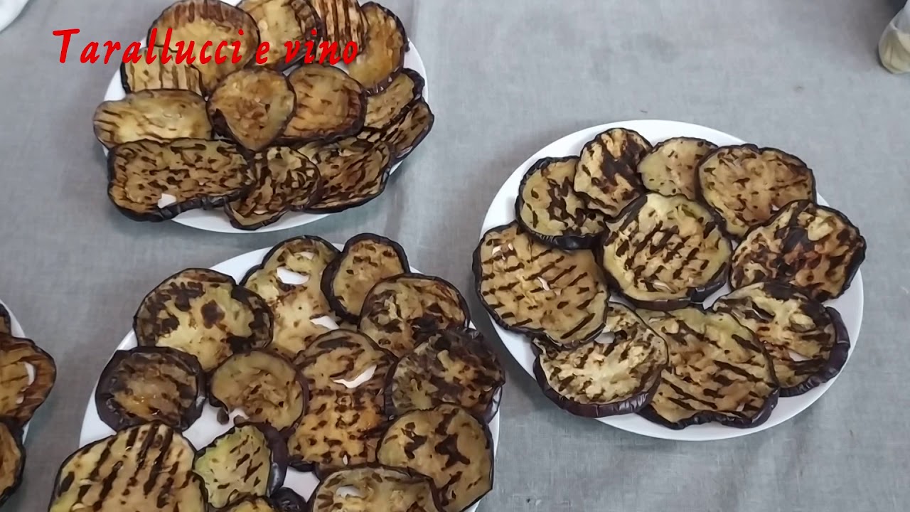 Melanzane grigliate sott'olio