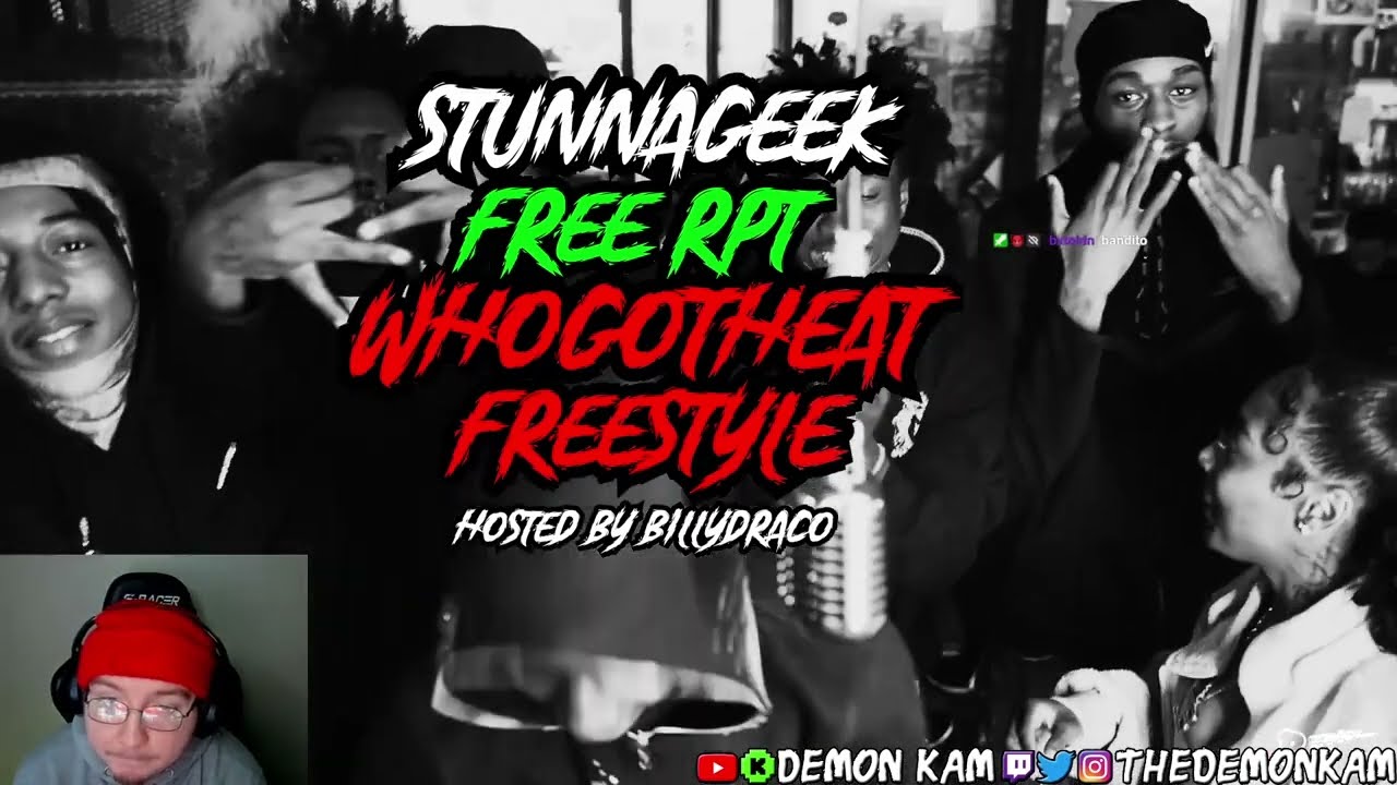 Demon Kam Reacts to Stunna Geek - “Free Rpt” (Official Video Music Video)