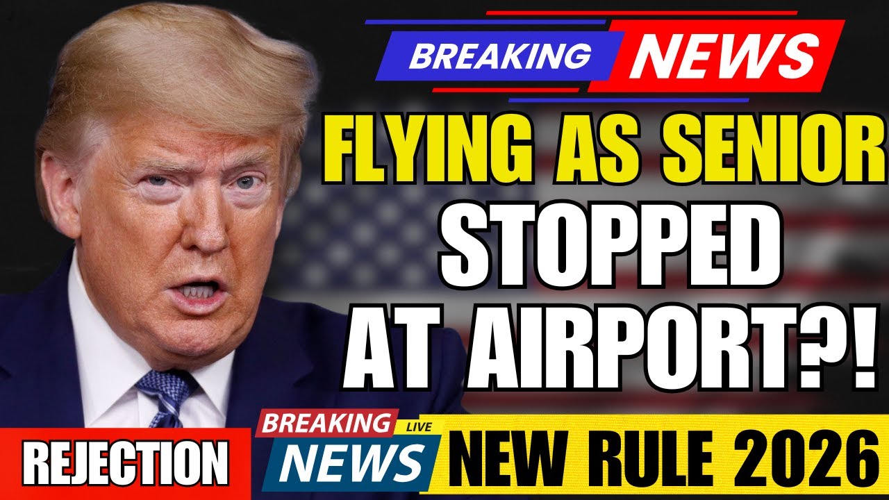 Seniors Getting DENIED at Airports in 2026 (New Rules Nobody Warned You About)