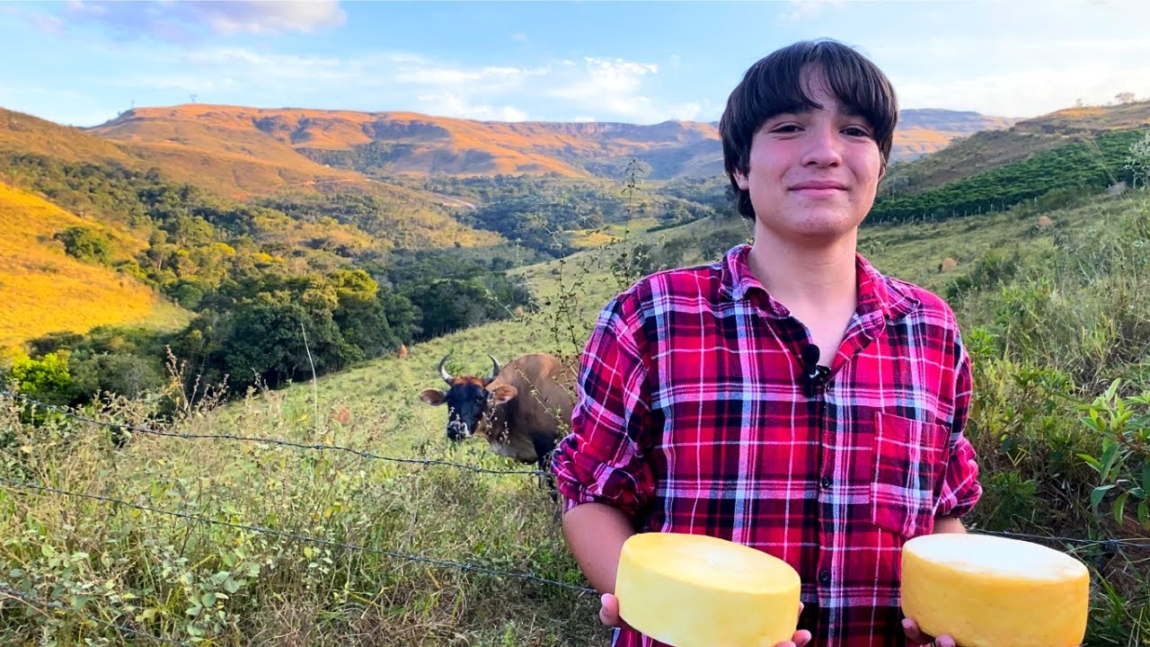 AOS 15 ANOS ELE CUIDA DO SÍTIO E VIROU EMPRESÁRIO RURAL