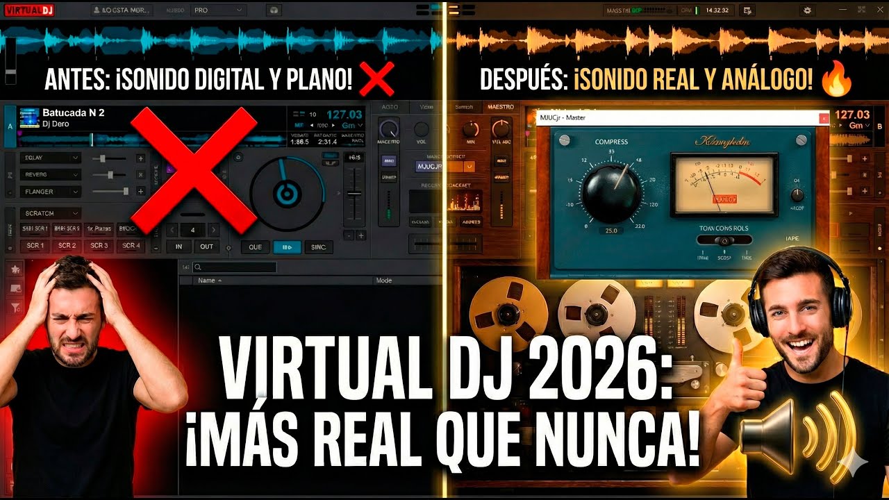 Virtual DJ 2026 suena más REAL que nunca 🔥