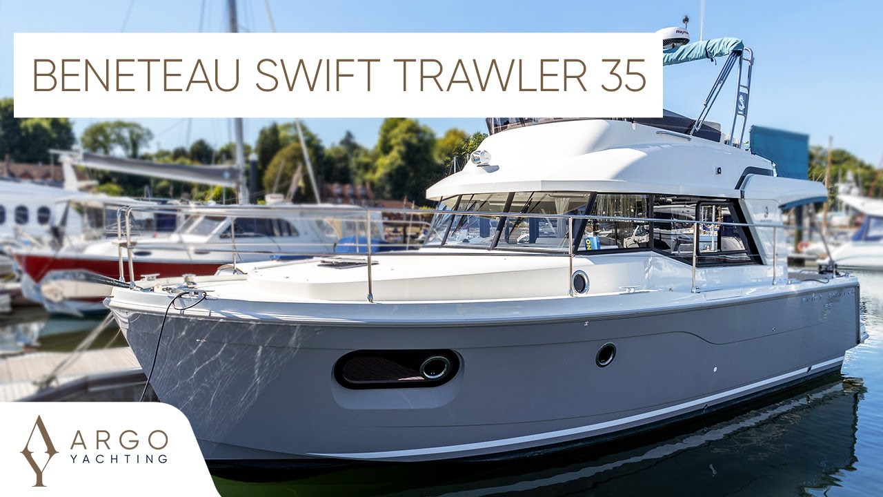 Beneteau Swift Trawler 35 | Полный тур по яхте и пошаговое руководство