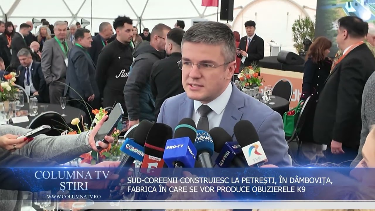 SUD COREENII CONSTRUIESC LA PETREȘTI FABRICA ÎN CARE SE VOR PRODUCE OBUZIERELE K9