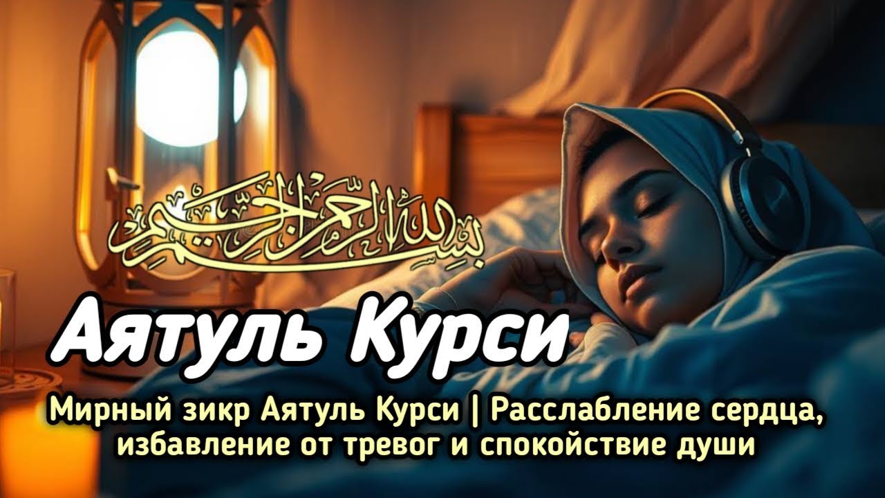 Аят аль-Курси мощный для привлечения бараката, защиты и покоя сердца