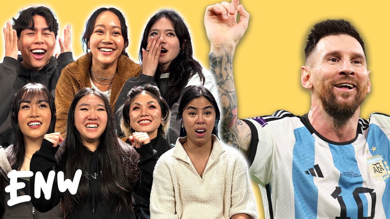 Asians React to Lionel Messi For The First Time!