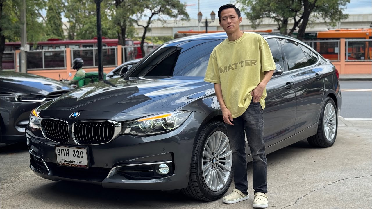 BMW SERIES3 320D GT LUXURY LCI F34 2019 สีเทาราคา 1,079,000 บาทไมล์ 30,000 กม.