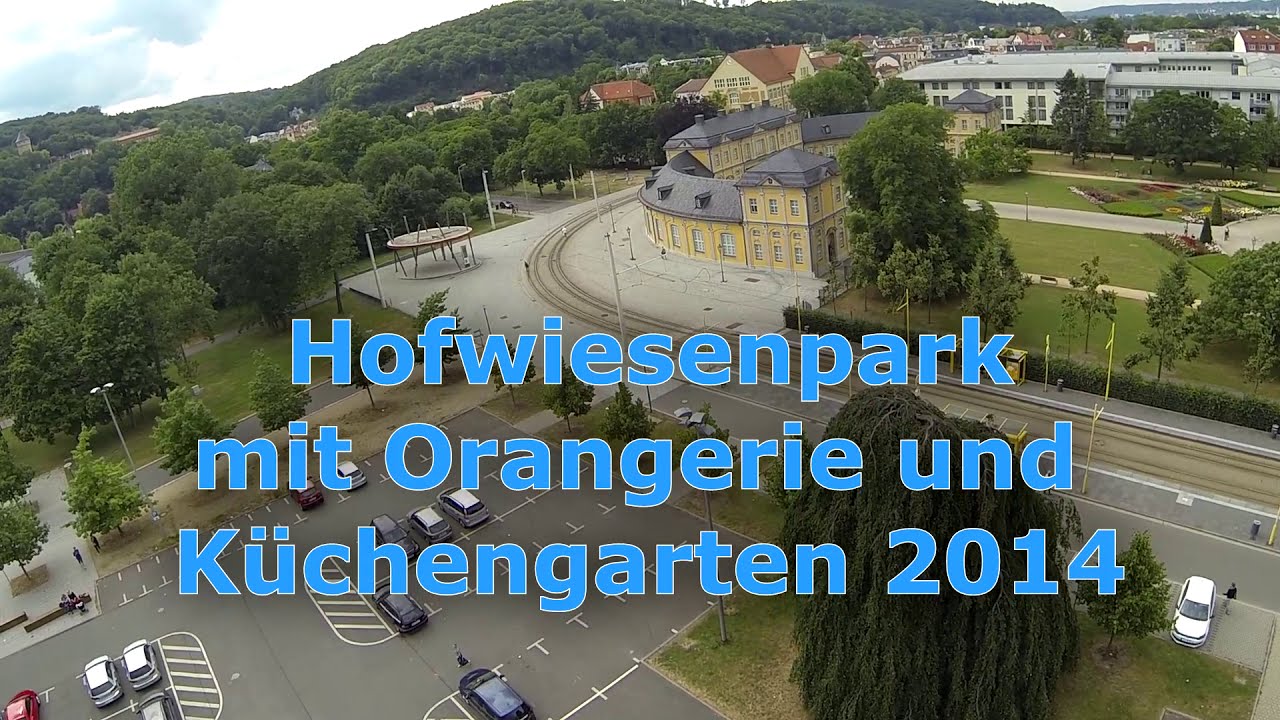Hofwiesenpark mit Orangerie und K&uuml;chengarten 2014