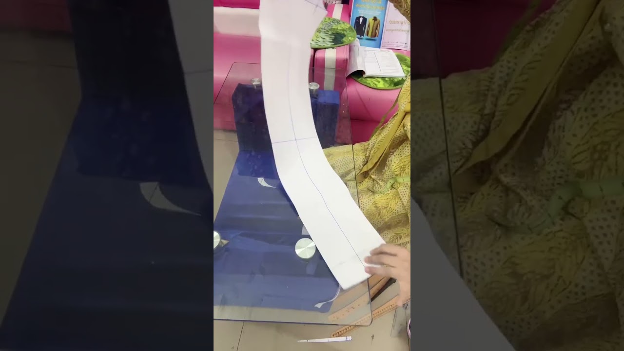 របៀបកាត់ខោរាងនារី ភាគ២