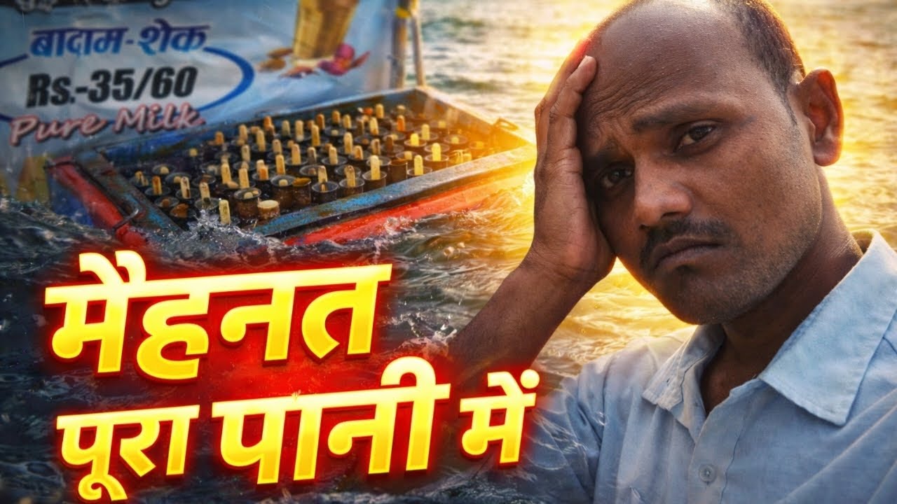 Aaj Ki Mehanat Pura Pani Me Gya 😔 | Kulfi Vlogs |