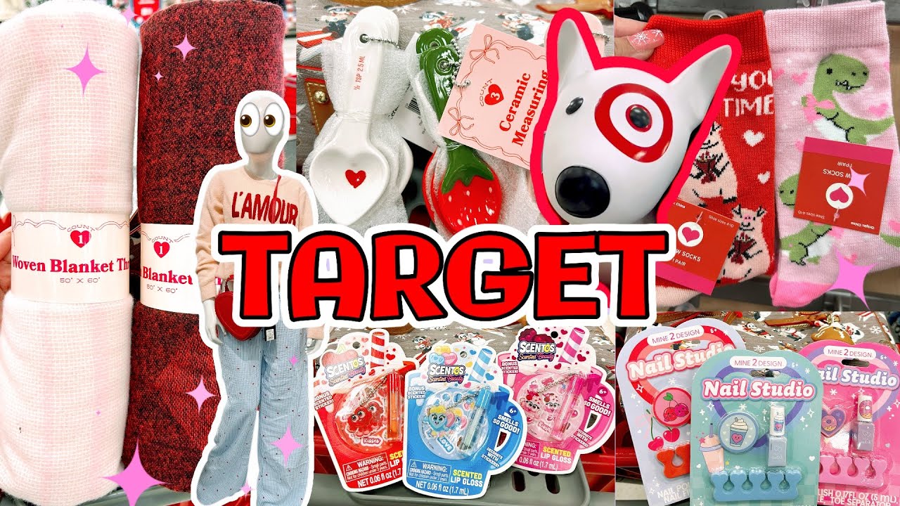 💞В МАГАЗИНЕ TARGET ЗА 1 ДОЛЛАР! ПЕРВЫЙ ПРЕДВАРИТЕЛЬНЫЙ ПОКАЗ К ДНЮ СВЯТОГО ВАЛЕНТИНА 2026 ГОДА! 💗...
