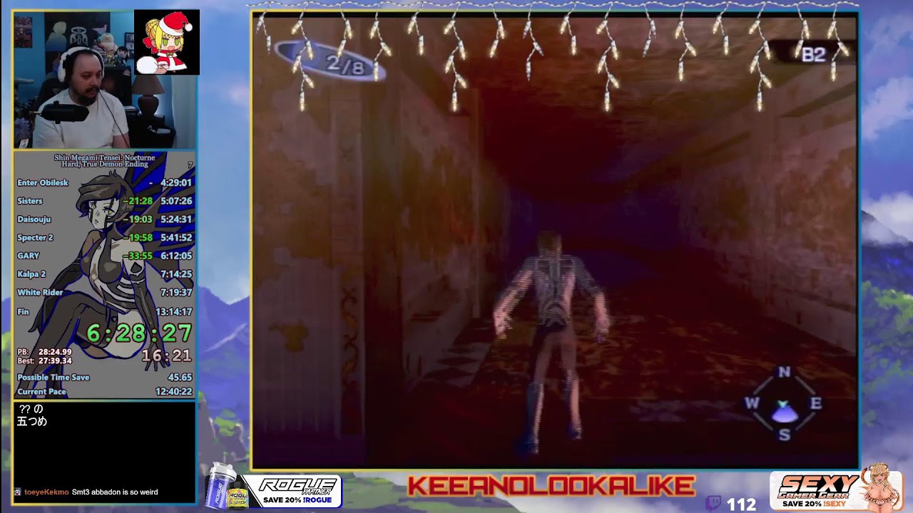 Shin Megami Tensei III: Nocturne Speedrun (Hard. True Demon Ending)
