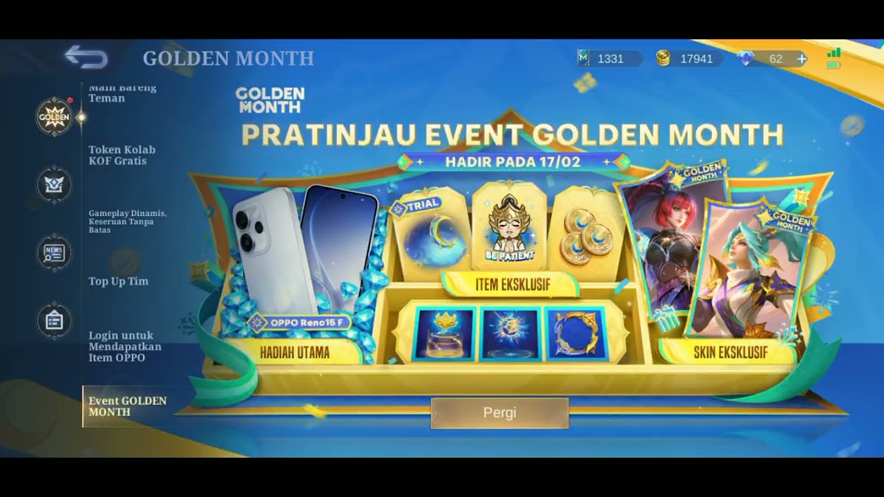 KONTES KREASI KONTEN GOLDEN MONTH #MLBBGoldenMonth #MLBBCreator 