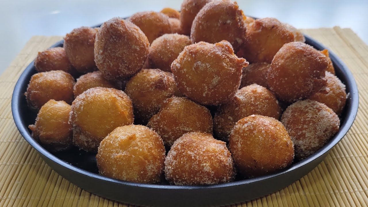 buñuelos de anís,  con trucos para que queden bien hechos.