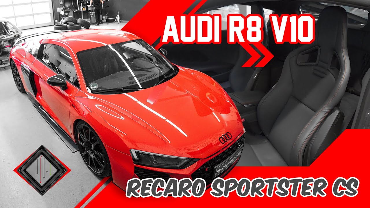 Audi R8 V10 | Recaro Sportster CS | mcchip-dkr