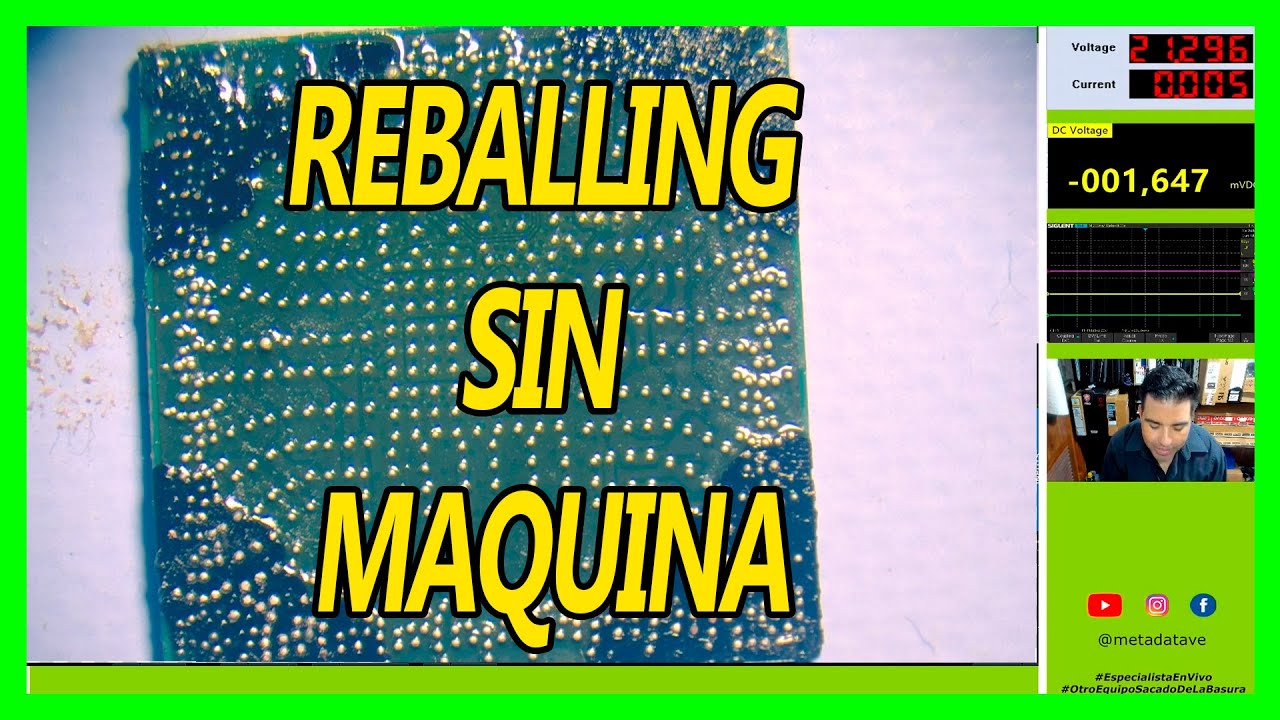🔴 SIN MAQUINA DE REBALLING !!! REEMPLAZO DE PCH. LO HACEMOS PELOTA GRACIAS AL EPOXY NEGRO DE LENOVO🤬