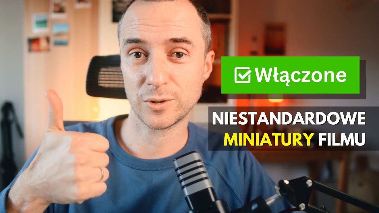 Jak dodać miniaturę w filmie YouTube 🔴  Aktywacja miniatur na kanale YouTube