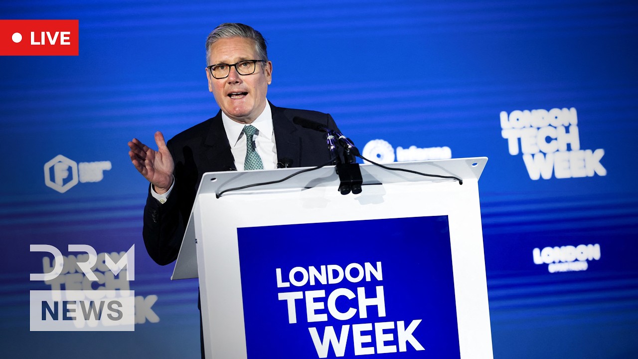 LIVE: UK Prime Minister Keir Starmer Delivers Keynote Speech at London Tech Week | AC1G
