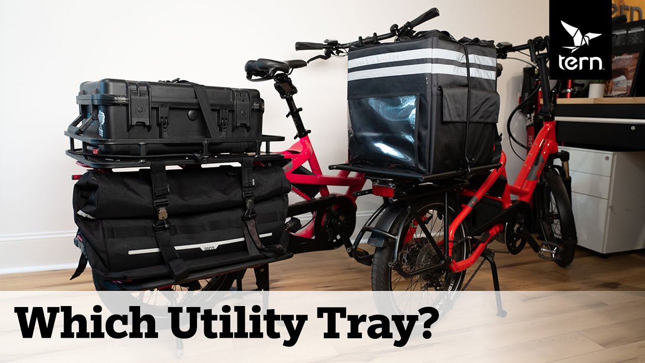 Which Tern Utility Tray is for You? Tern Shortbed Tray vs Cargo Tray