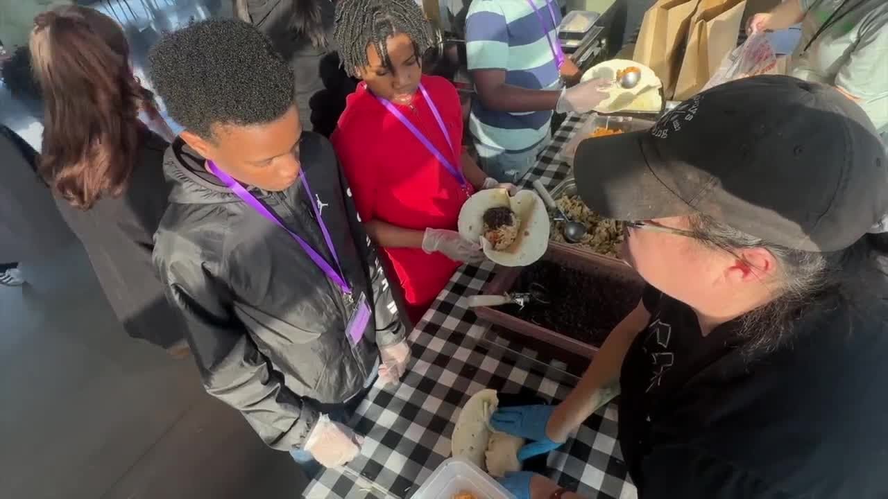Wyoming brewery and middle school students team up to feed neighbors in need