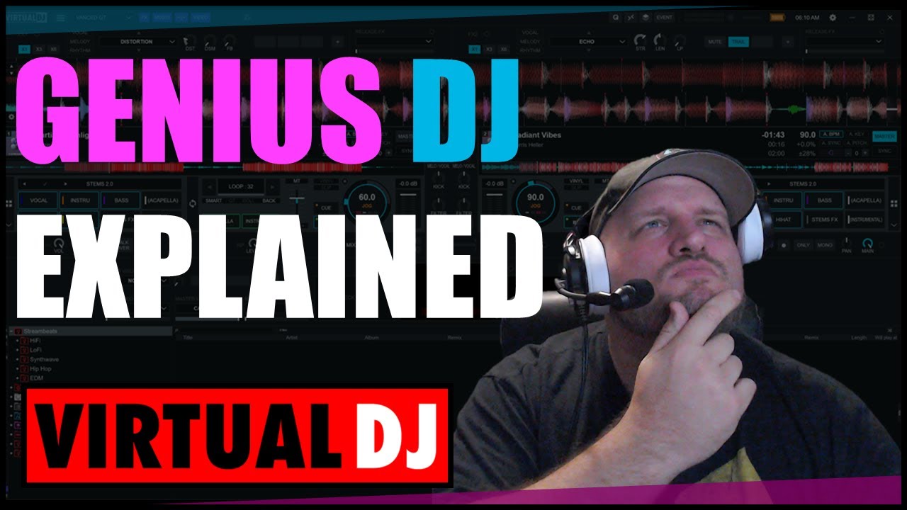 Live Feedback and Genius DJ Explained for Virtual DJ 2023