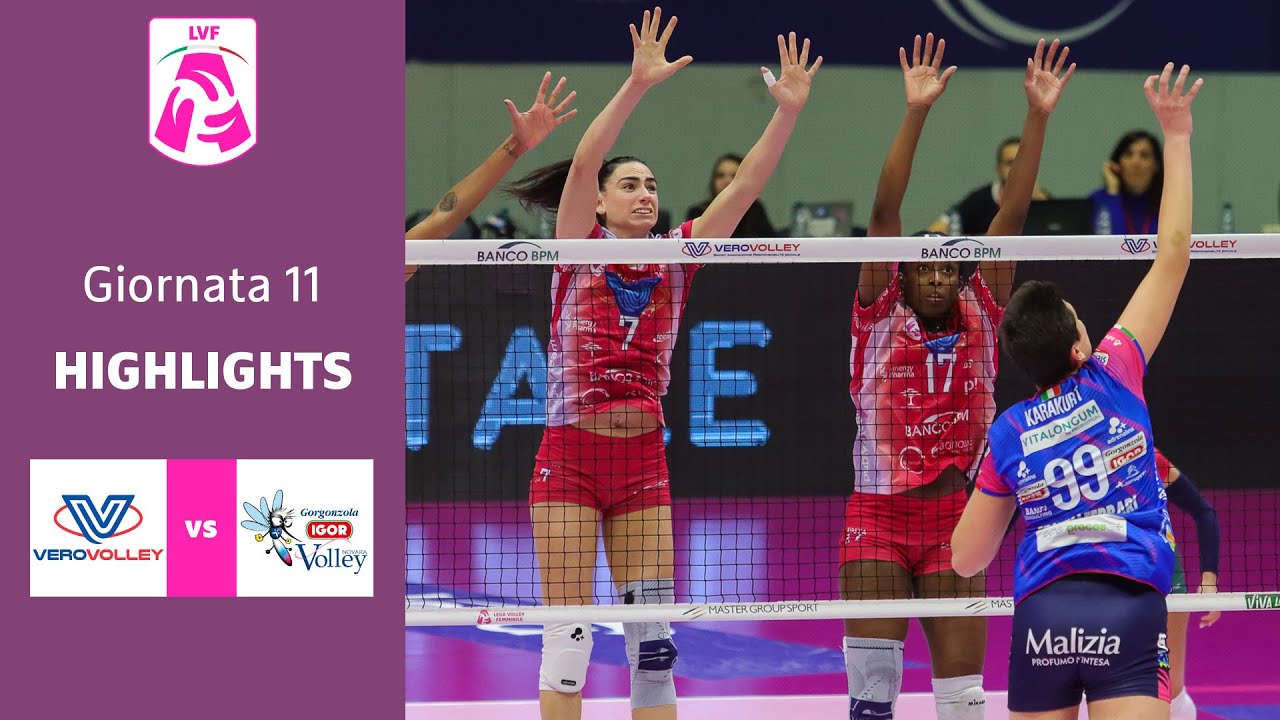 Milano - Novara | Highlights | 11^ Giornata Campionato 22/23 | Lega Volley Femminile