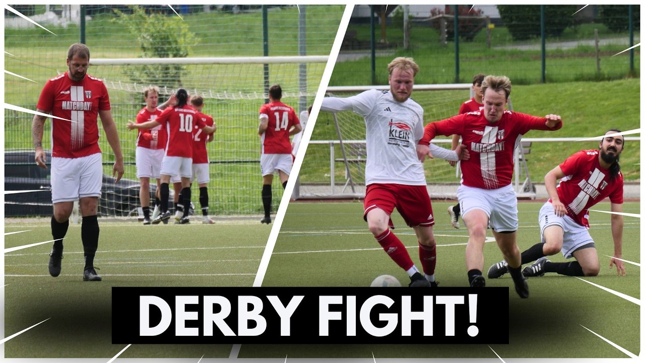 ELFMETER IM DERBY! HARTER FIGHT IM KREISLIGA DERBY! PMTV