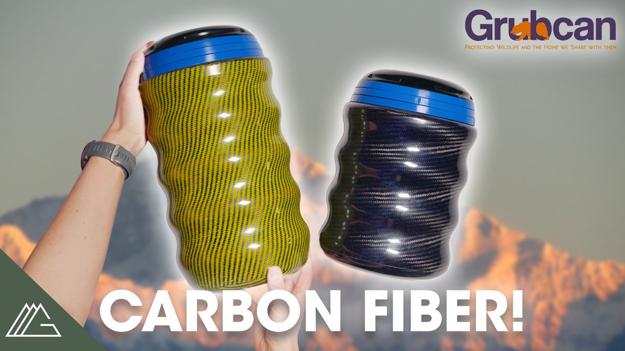 🐻DELUXE Carbon Kevlar Bear Canister by Grubcan 🐻