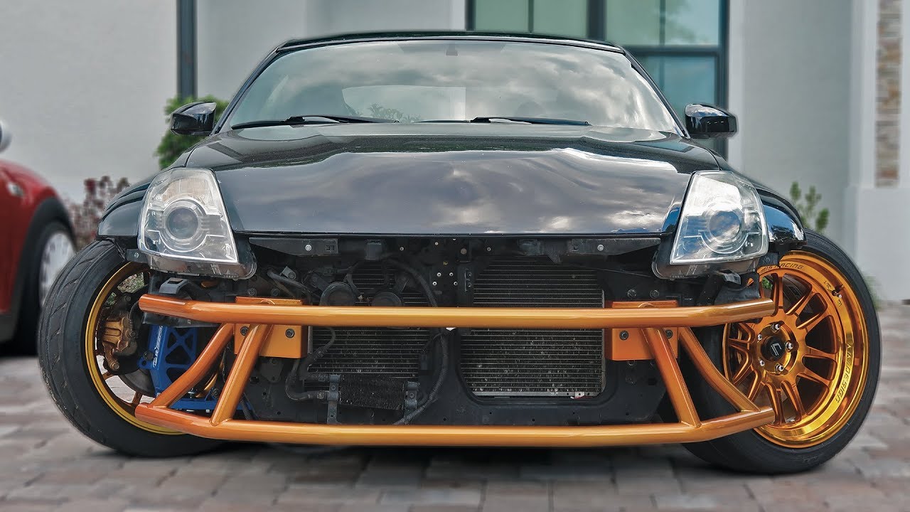 350Z становится полноценным дрифт-каром.