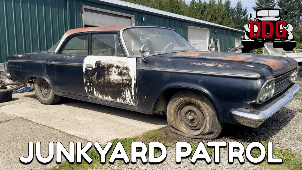 SEIZED SOLID! This 1964 Dodge 880 California Highway Patrol Car Needs Help
