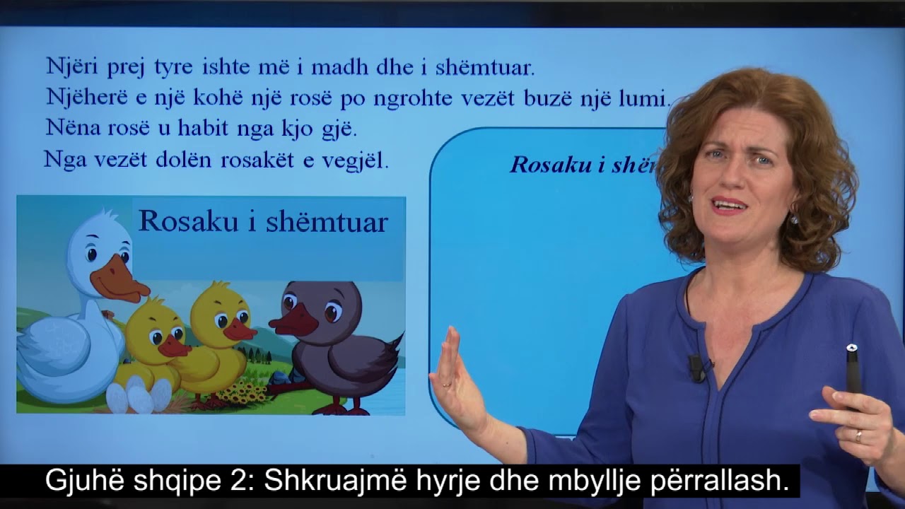 Gjuhë shqipe 2 - Shkruajmë hyrje dhe mbyllje përrallash.