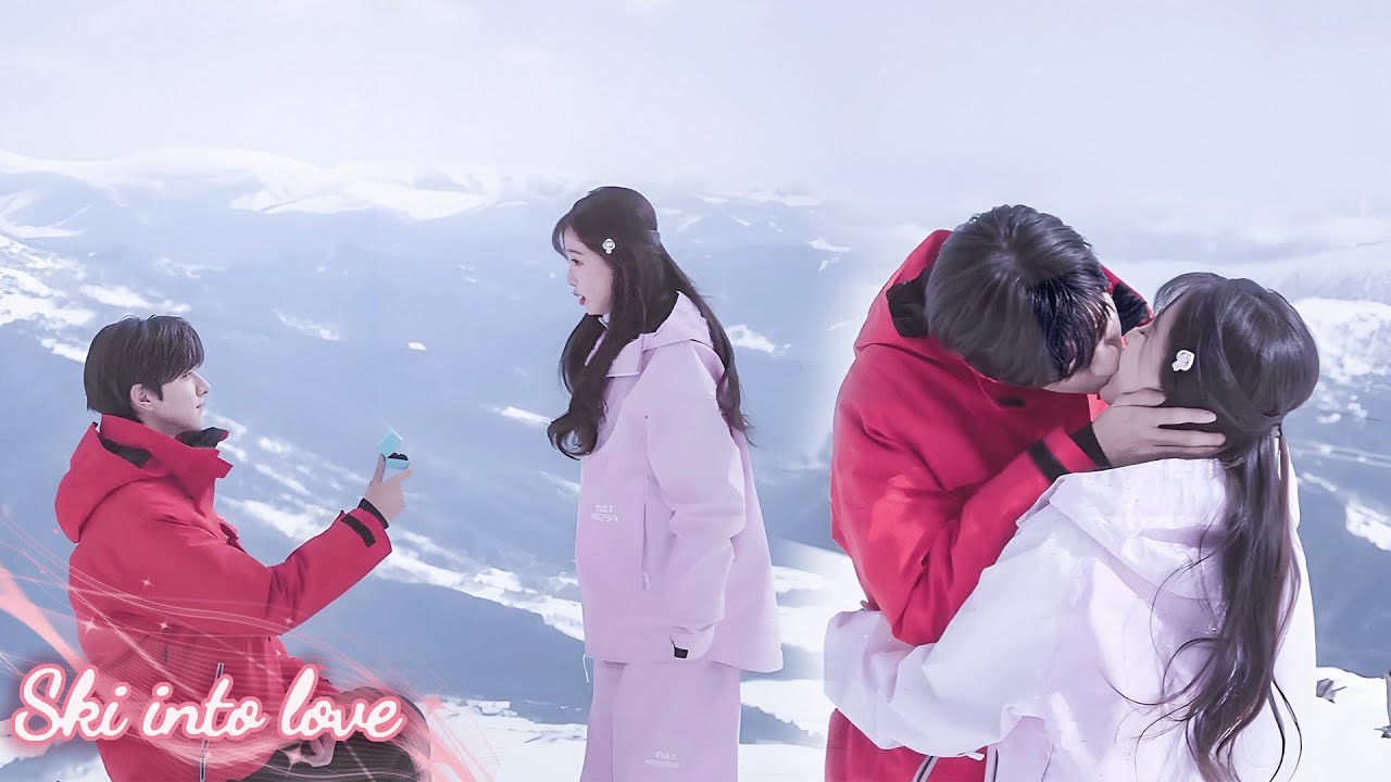 ⛄林一對虞書欣的浪漫求婚！😳#skiintolove #linyi