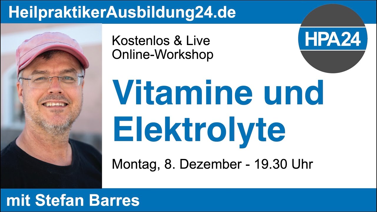 Vitamine und Elektrolyte