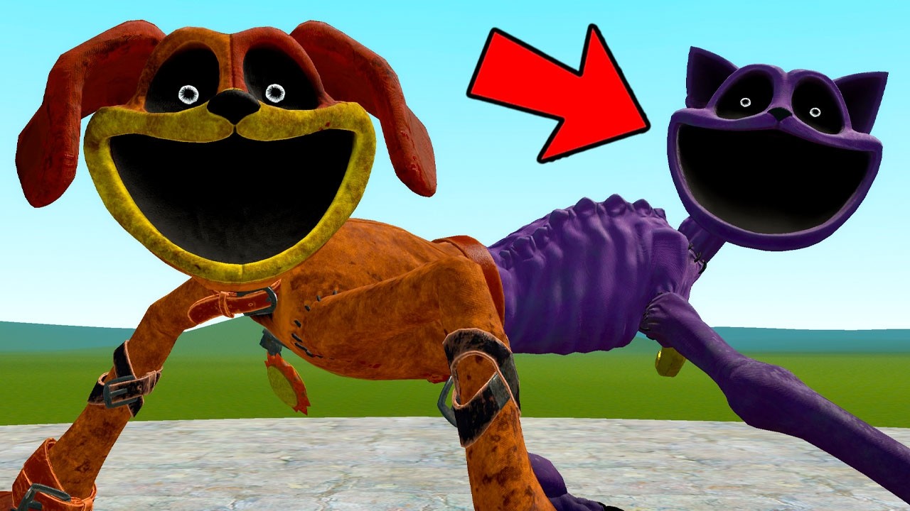 WHAT IF CATNAP x DOGDAY COMBINE TOGETHER POPPY PLAYTIME In Garry's Mod!