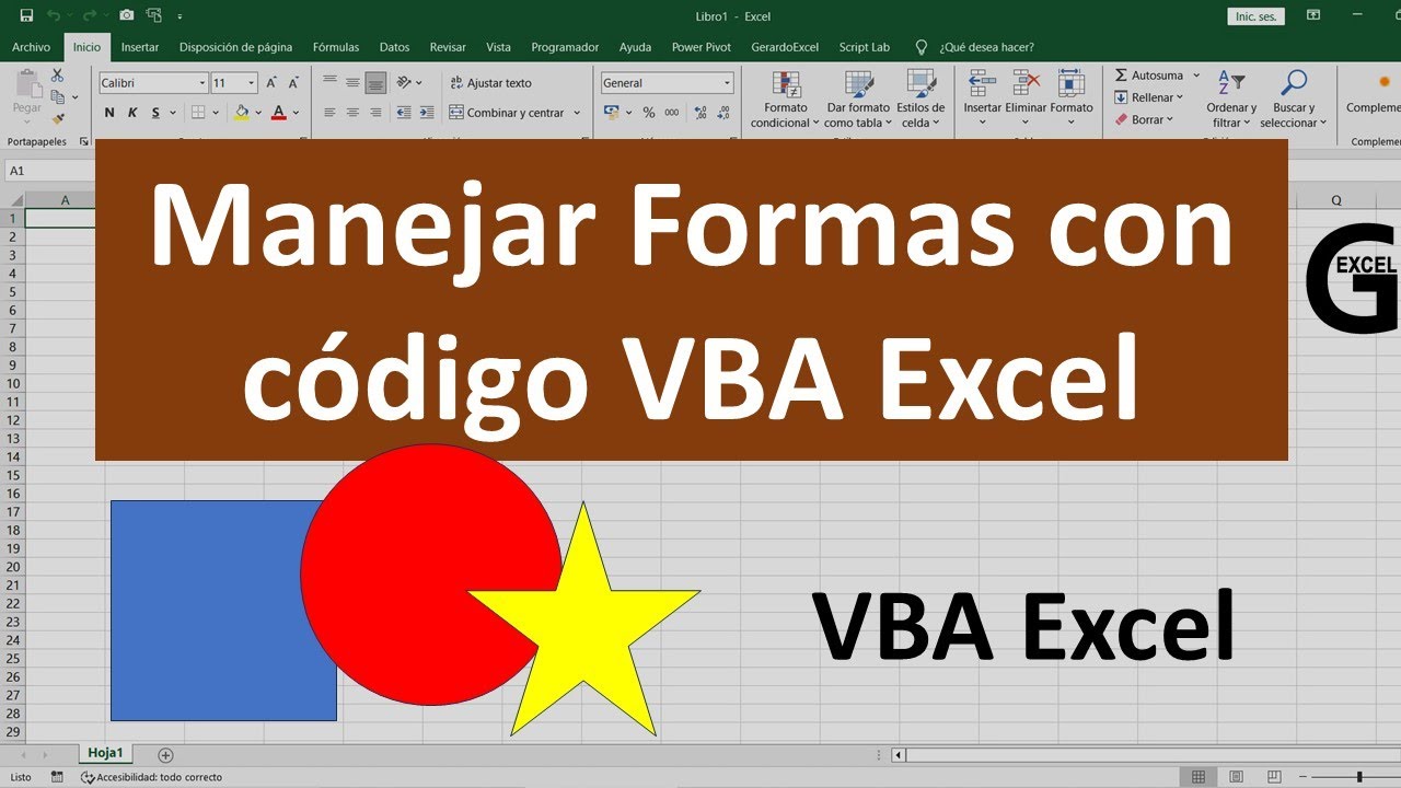 Excel VBA: Guía completa para manejar Shapes desde el código