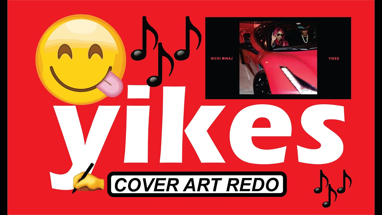NICKI MINAJ  YIKES COVER ART REDO