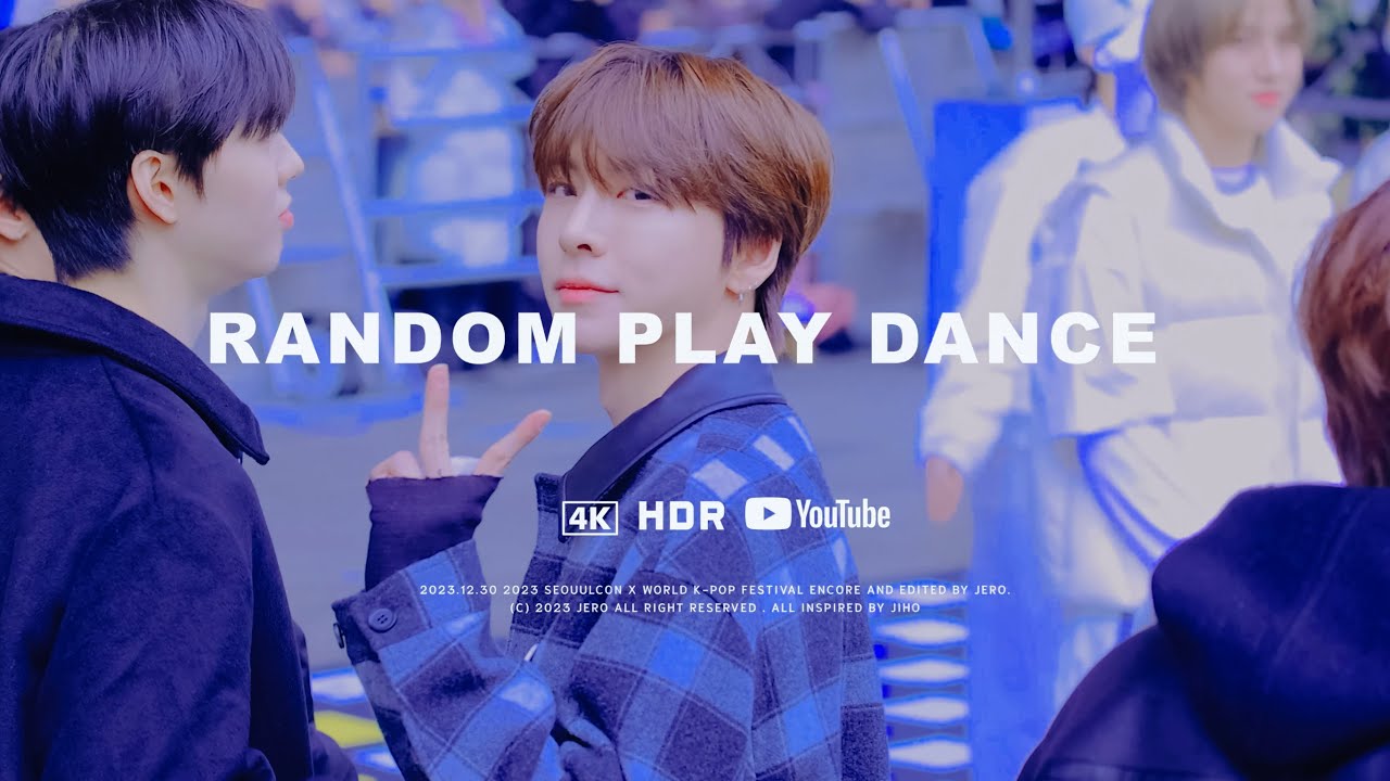 [4K] 231230  앰퍼샌드원 지호 서울콘 랜덤 플레이 댄스 모음 직캠 AMPERS&ONE JIHO SEOUL CON RANDOM PLAY DANCE FanCam | @DDP
