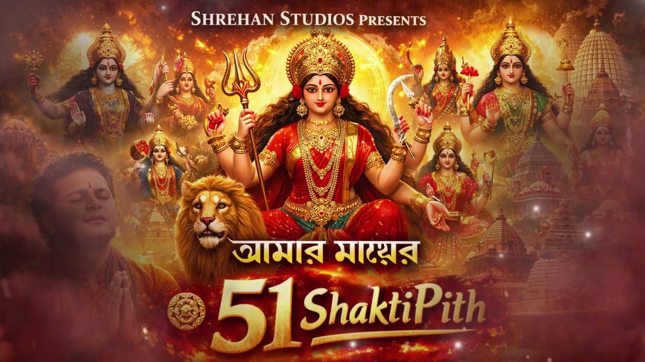 আমার মায়ের ৫১ শক্তিপীঠ | Amar Mayer 51 Shaktipith | 51 Shakti Peeth Song | Shrehan Studios