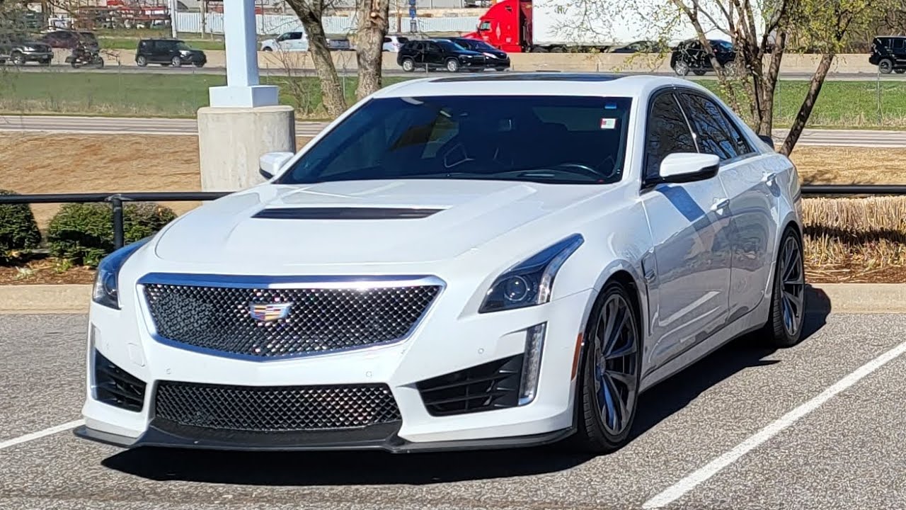 2018 CTS-V Speed Engineering longtube headers with X-pipe to Factory muffler